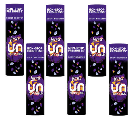 Lenor Fabric Enhancer Beads Violet Fresh 275g x 6